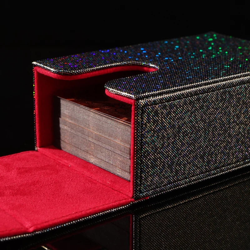 Tarot Card Box Case with Magnetic Lid Closure
