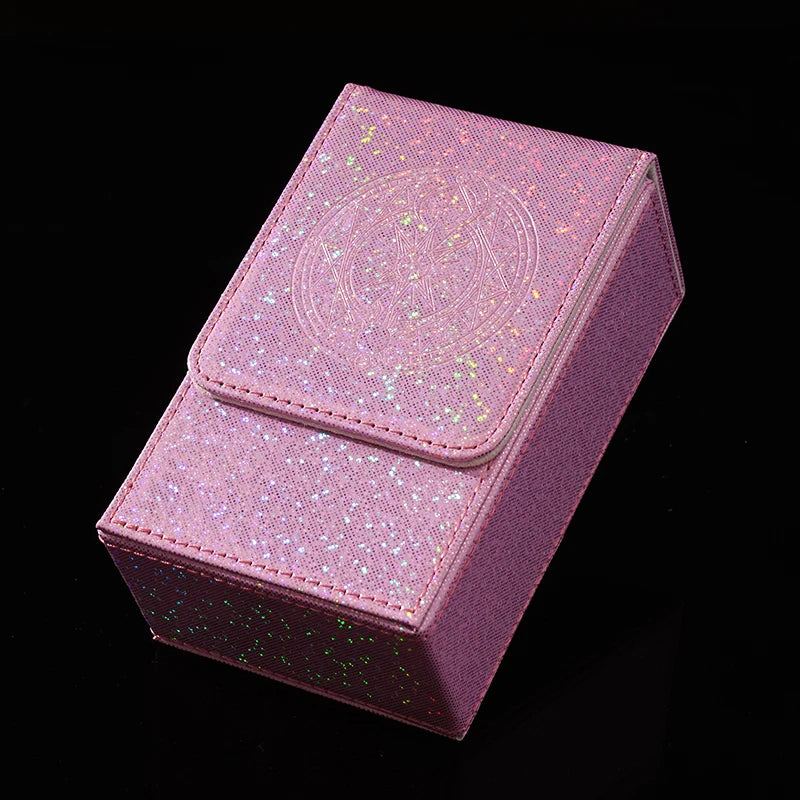 Tarot Card Box Case with Magnetic Lid Closure