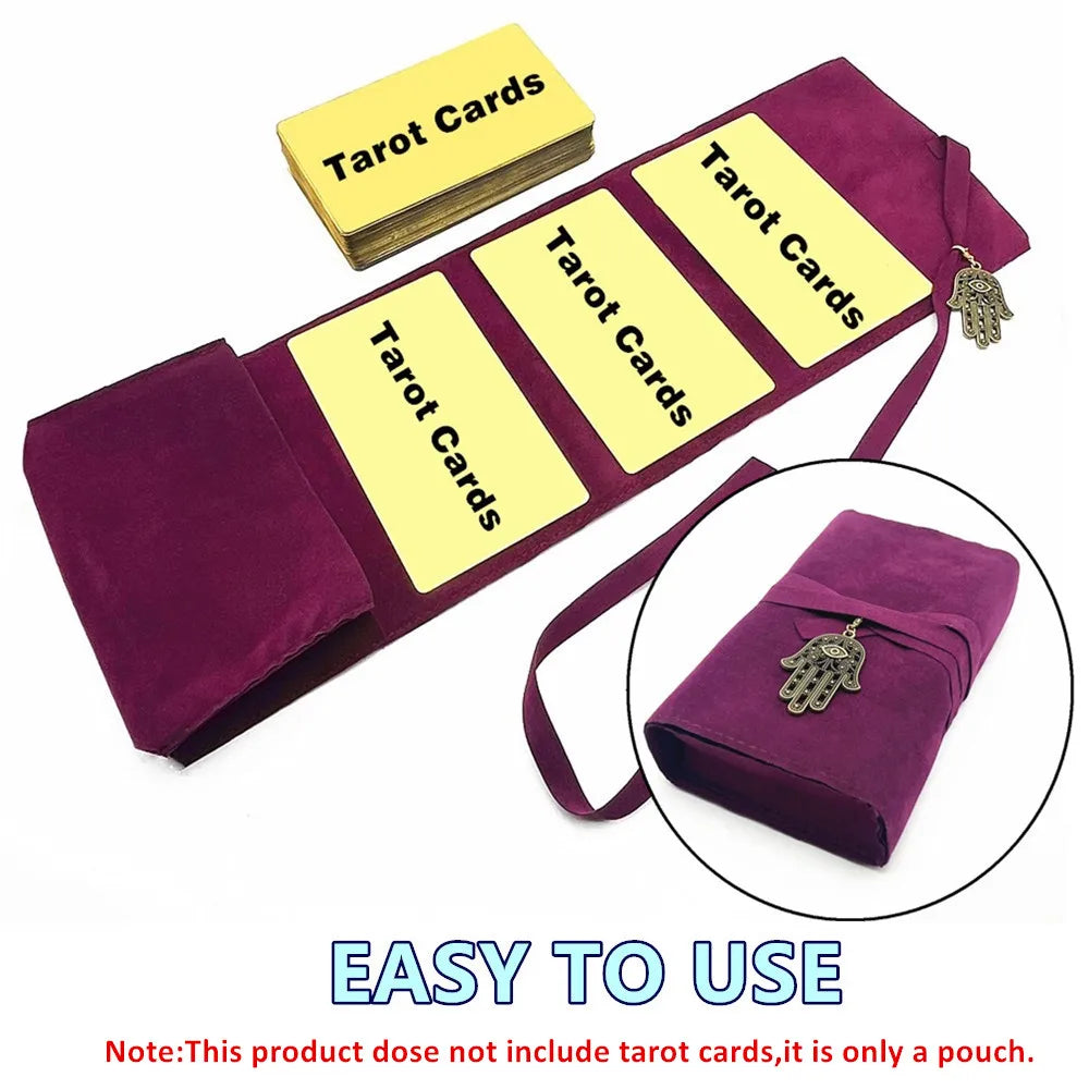 Velvet Pouch for Tarot Deck Storage