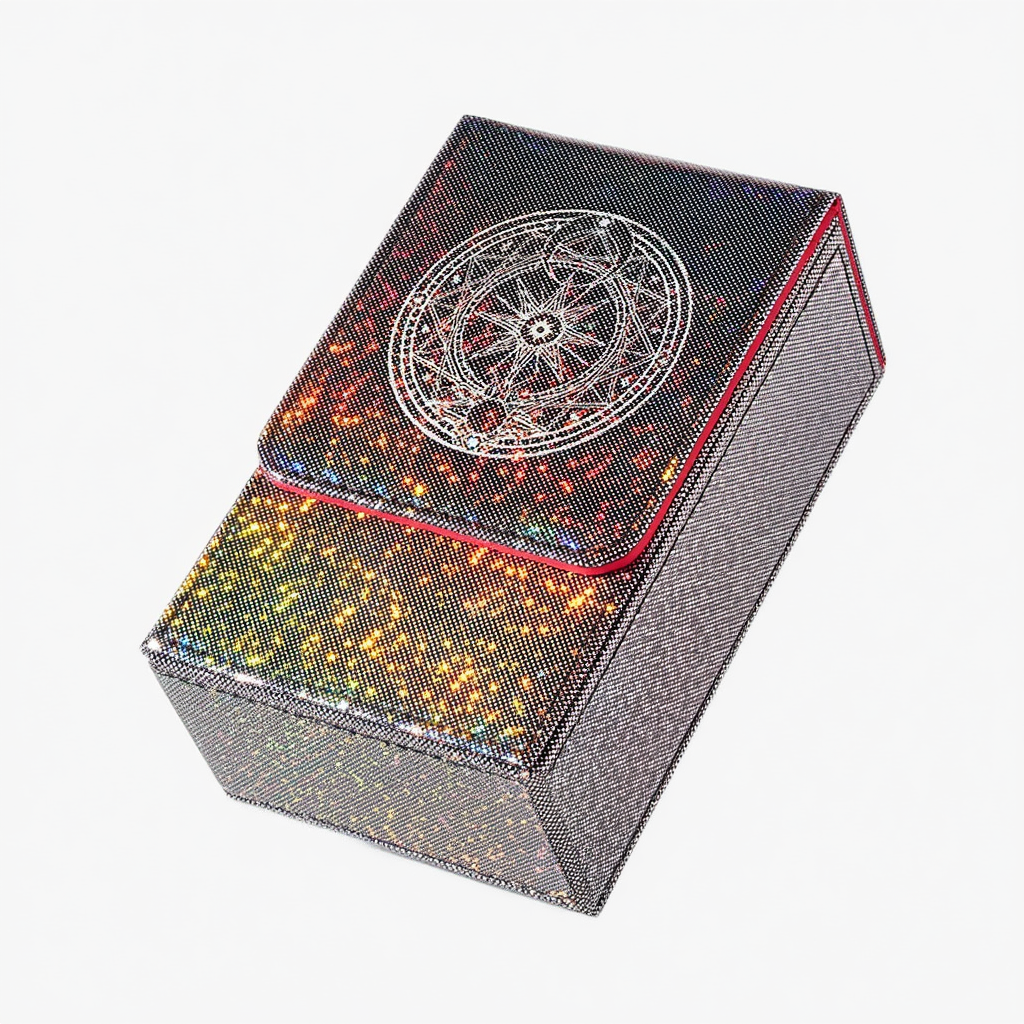Tarot Card Box Case with Magnetic Lid Closure